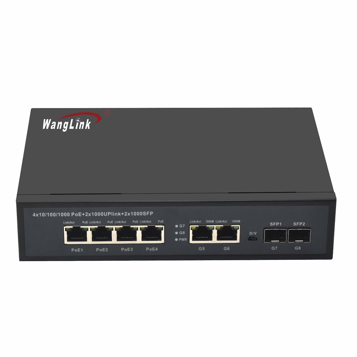 SG422P-SFP | Unmanaged Gigabit ethernet poe switch 4 portu
