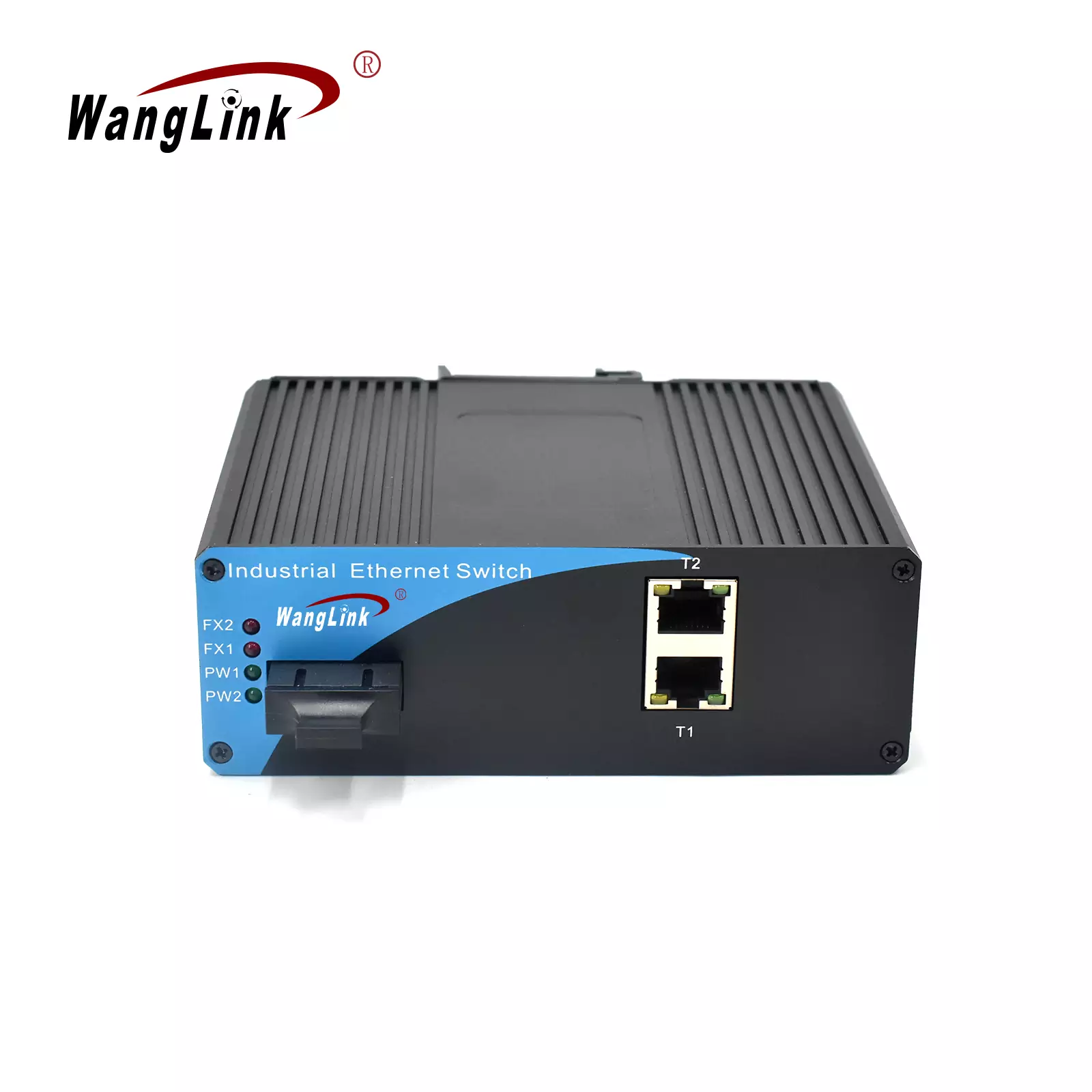 Product gallery: ISF201P | Unmanaged Fast-Ethernet-Industrielle Netzwerk-Switch PoE