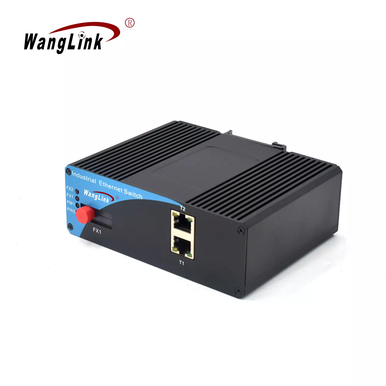 Product gallery: ISF201P | Unmanaged Fast-Ethernet-Industrielle Netzwerk-Switch PoE