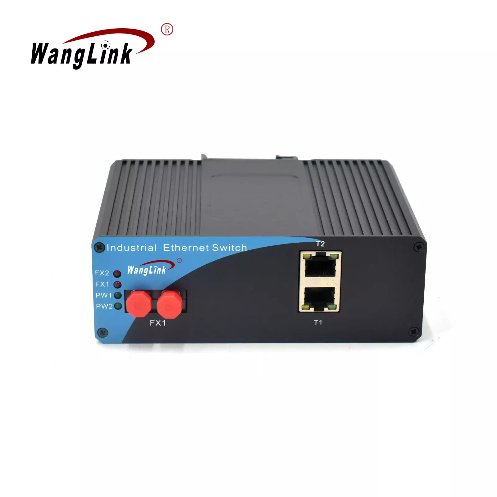 Product gallery: ISF201P | Unmanaged Fast-Ethernet-Industrielle Netzwerk-Switch PoE