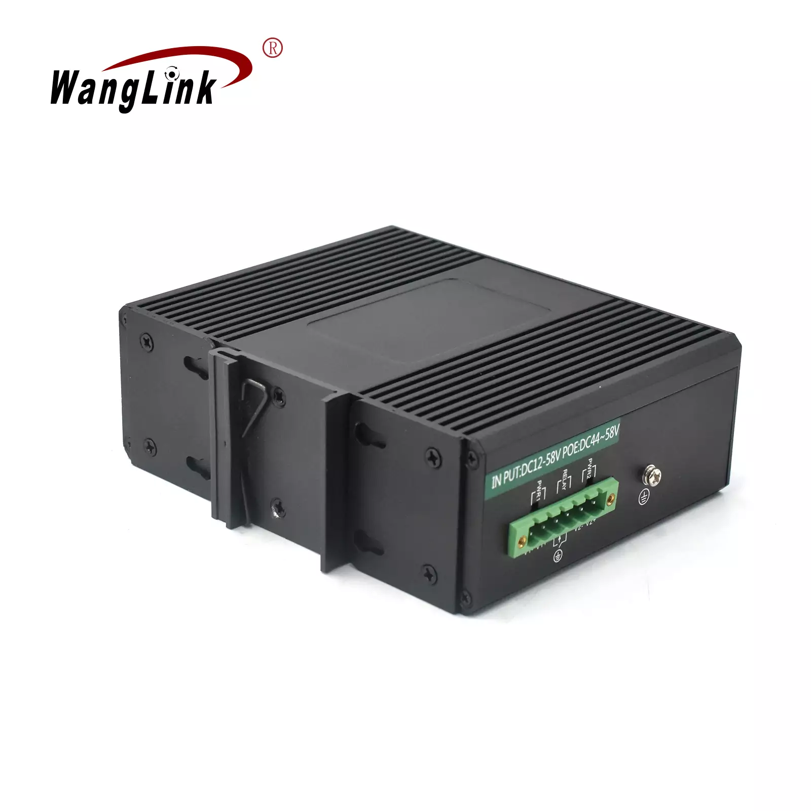 Product gallery: ISF201P | Unmanaged Fast-Ethernet-Industrielle Netzwerk-Switch PoE