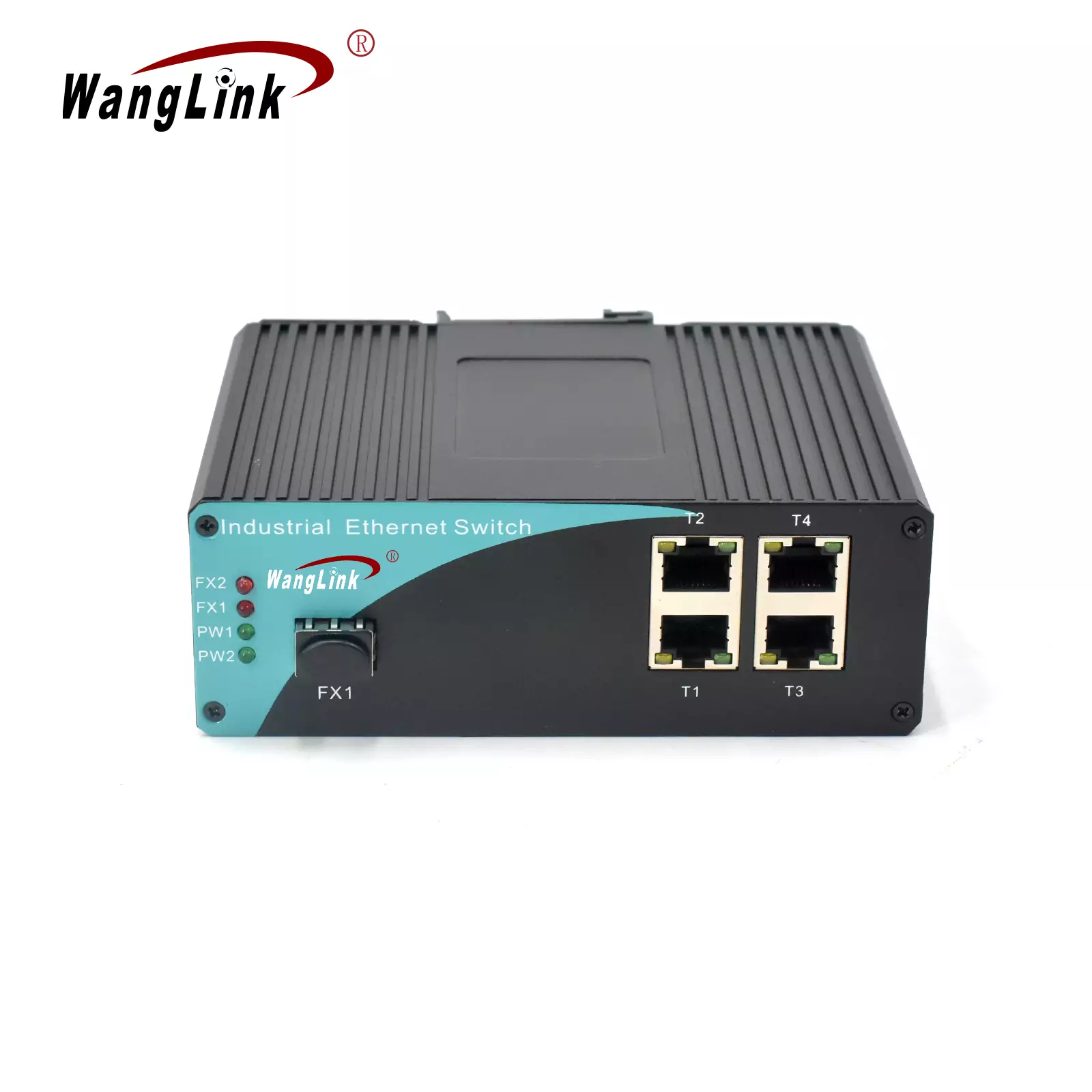 ISF401P | Unmanaged 10/100Mbps 4-Port Industrielle Poe Schalter