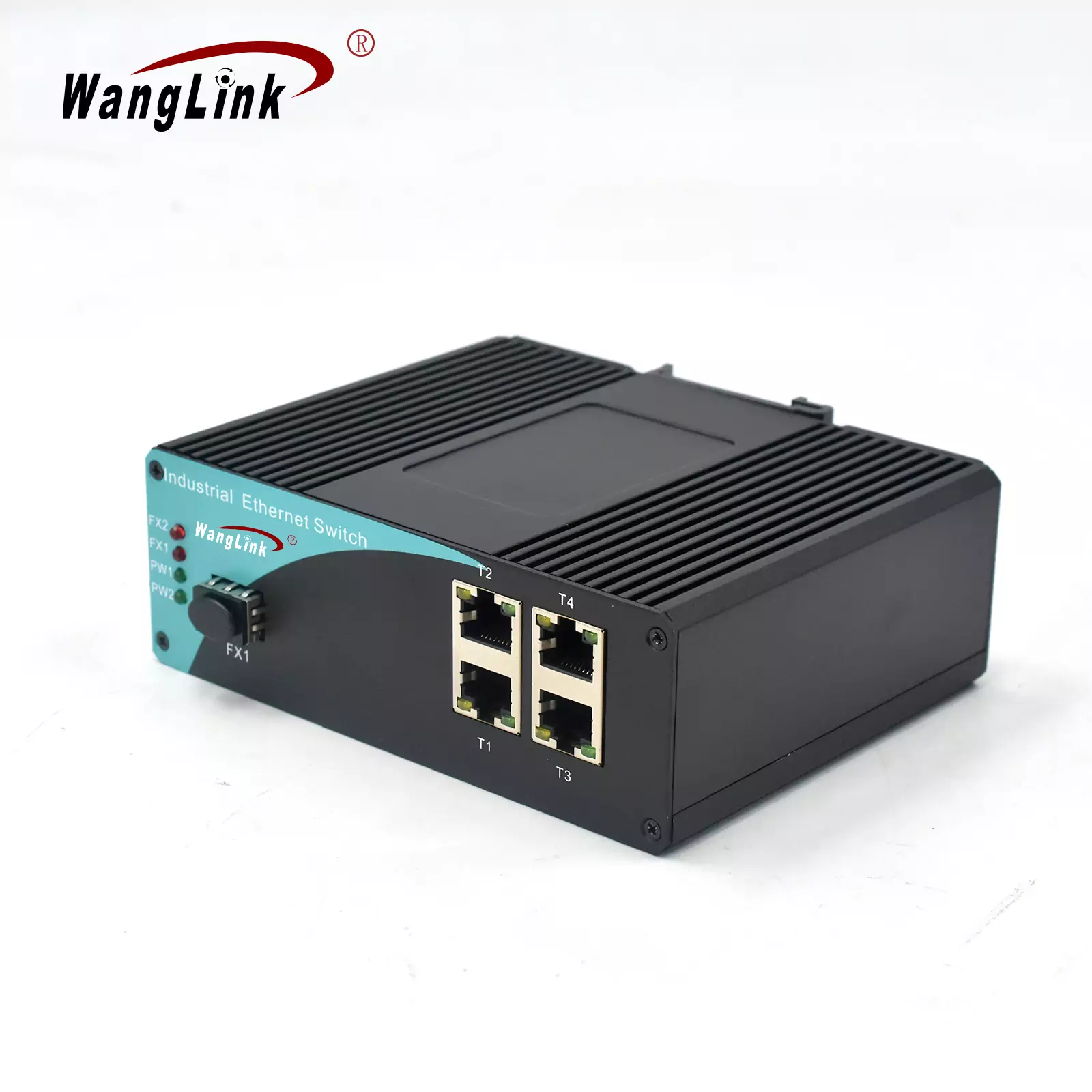 Product gallery: ISF401P | Unmanaged 10/100Mbps 4-Port Industrielle Poe Schalter