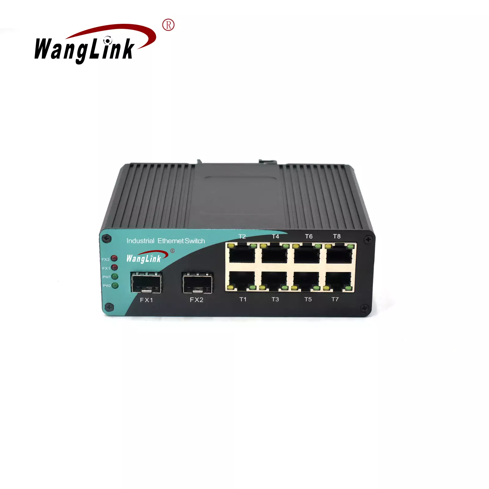 ISF802P | Unmanaged PoE Industrial Switch 8 FE, 2 SFP – /SC/LC/FC/ST