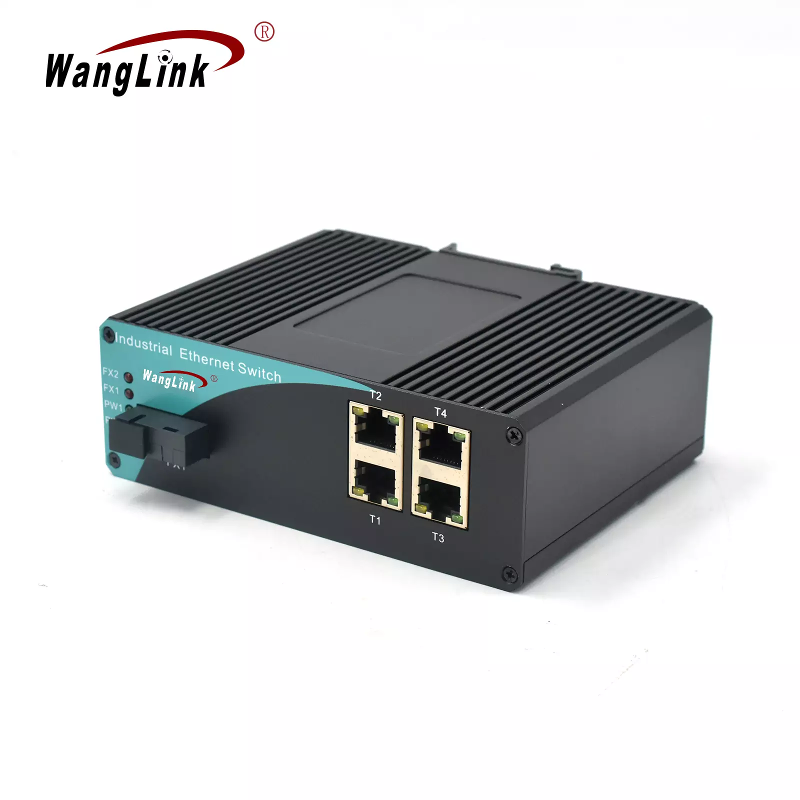 Product gallery: ISG401P | Gigabit 4-Port Industrielle PoE Schalter 4 GE 1 SFP/SC/LC/FC/ST