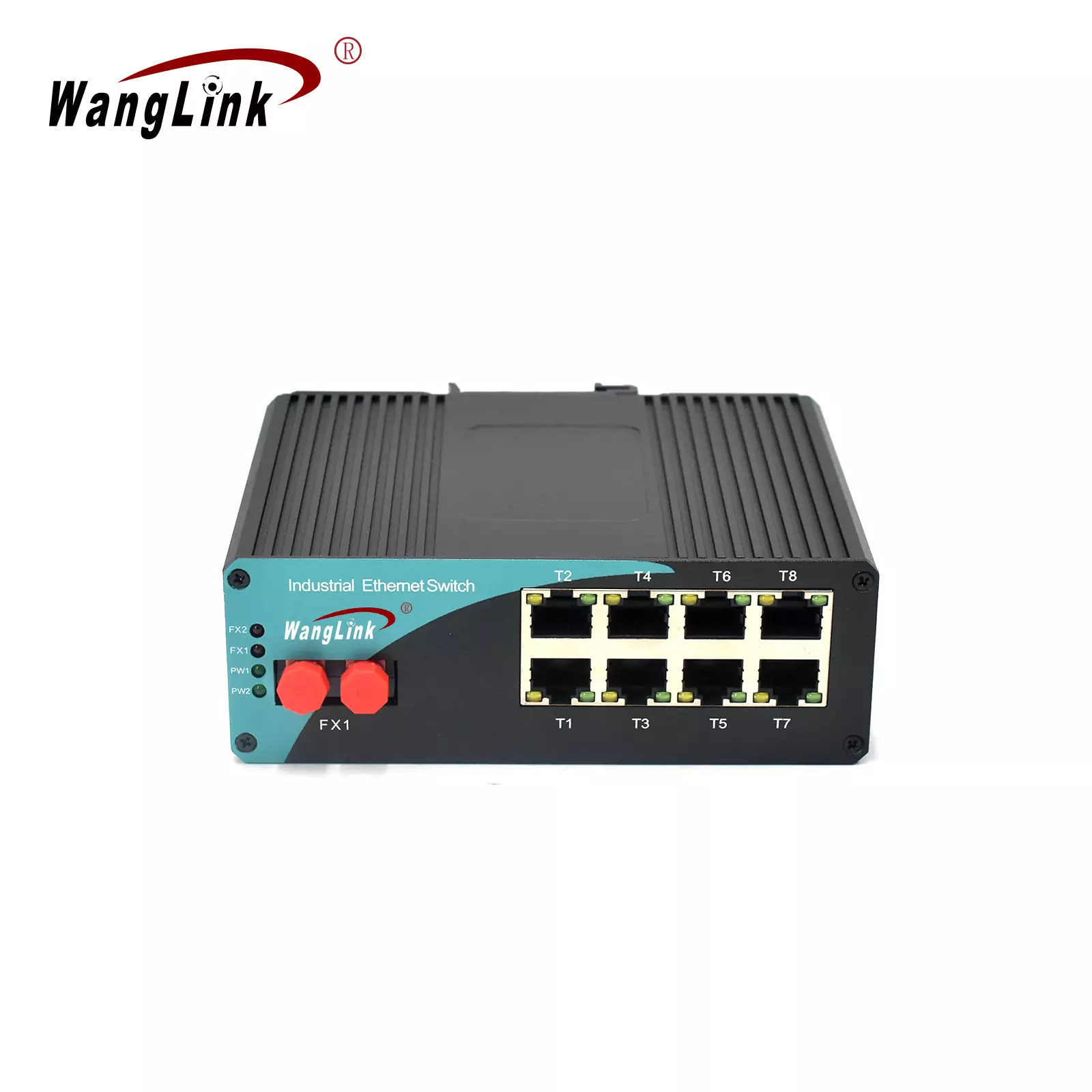 Product gallery: ISG801P | Industrial 8 Port Poe Switch 1 SFP/SC/LC/FC/ST