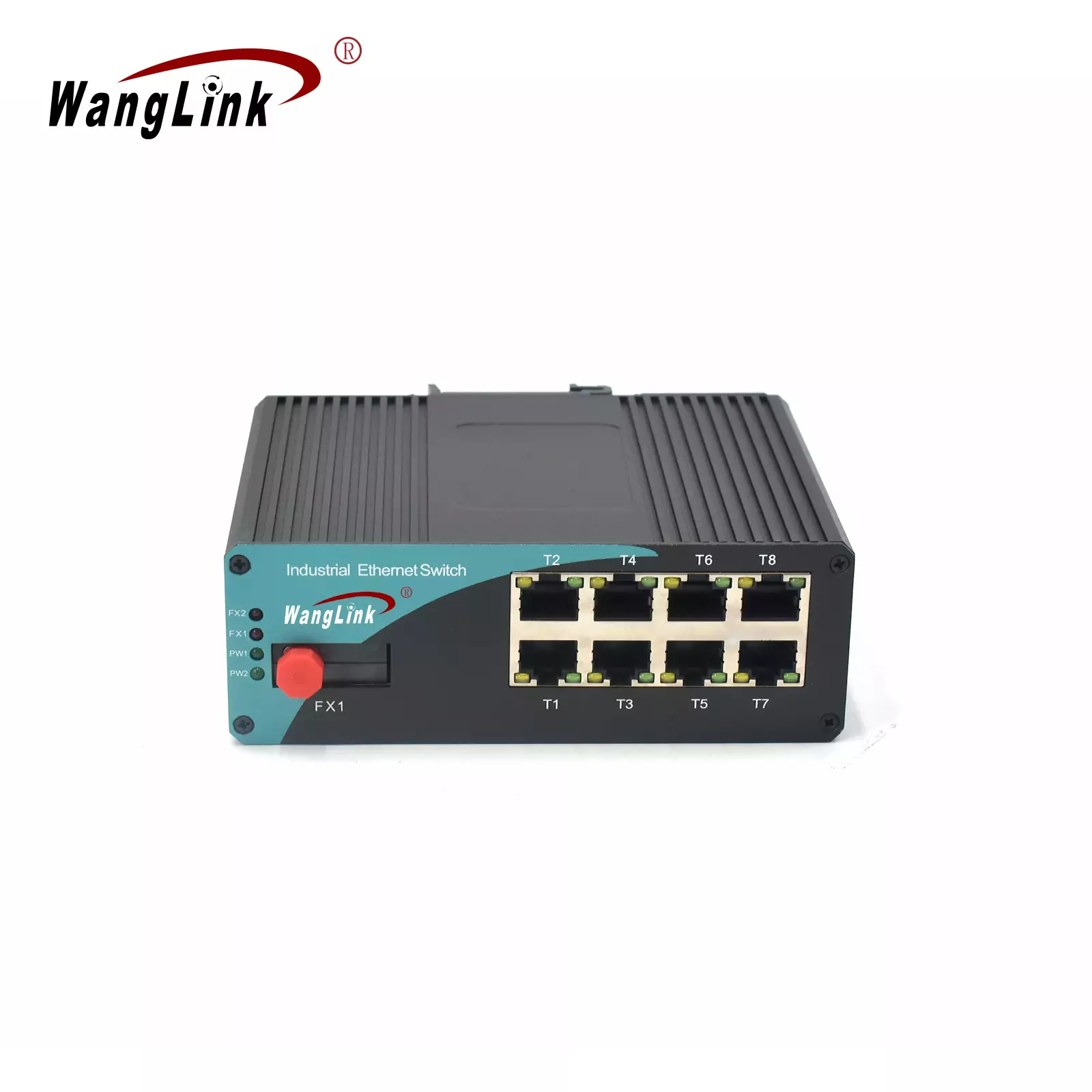 Product gallery: ISG801P | Industrial 8 Port Poe Switch 1 SFP/SC/LC/FC/ST