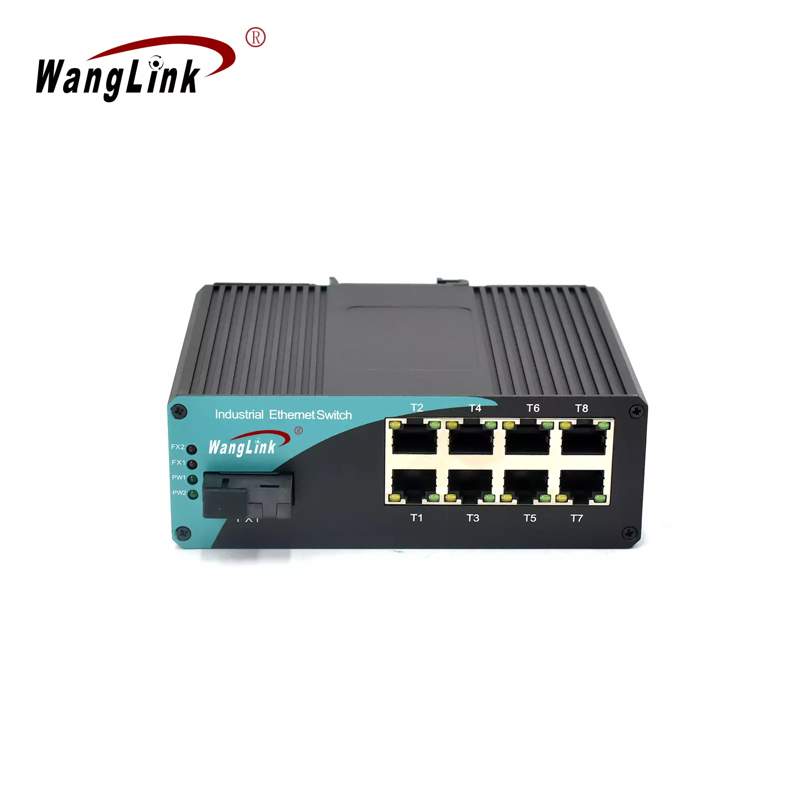 Product gallery: ISG801P | Industrial 8 Port Poe Switch 1 SFP/SC/LC/FC/ST