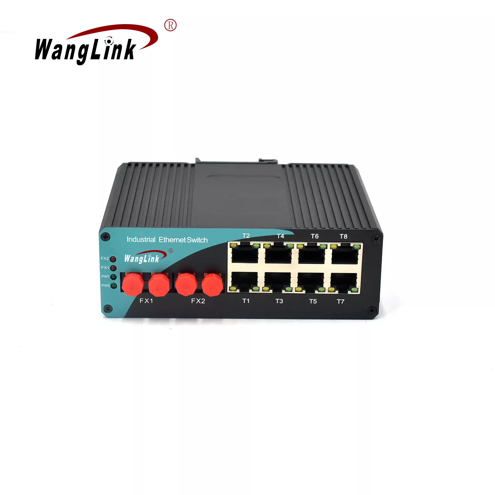 Product gallery: ISG802P | Gigabit 8 Port Industrielle PoE Schalter 2 SFP/SC/LC/FC/ST