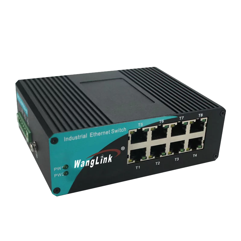 Product gallery: ISG08P | Gigabit 8-Port Industrieller PoE-Switch