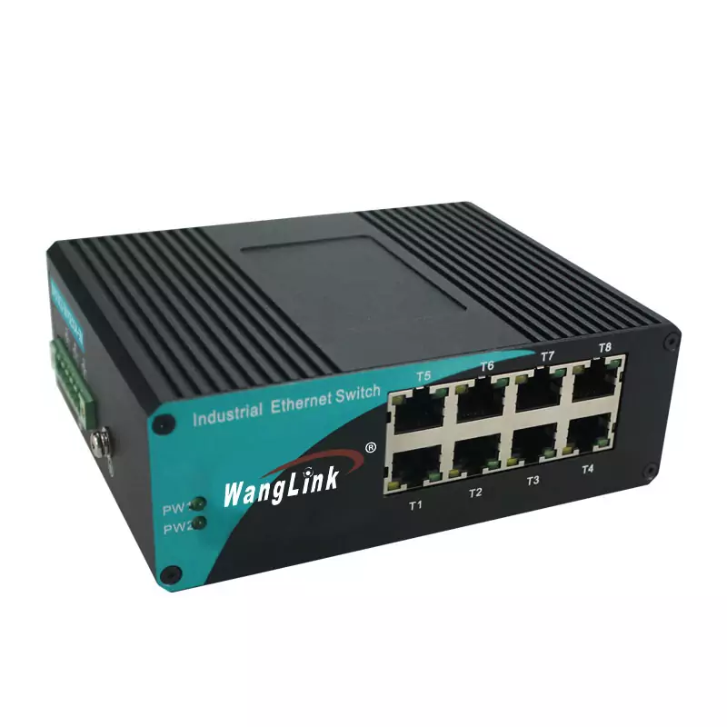 Product gallery: ISG08P | Gigabit 8-Port Industrieller PoE-Switch