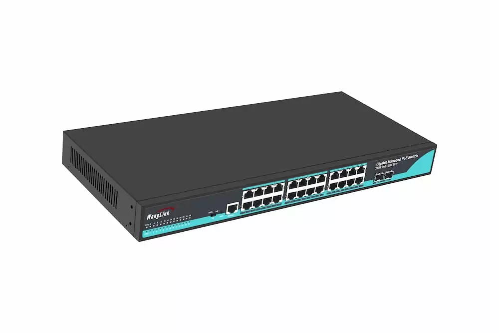 Product gallery: SG2402MP | Gigabit 24-Port Managed PoE-Switch mit 2 SFP
