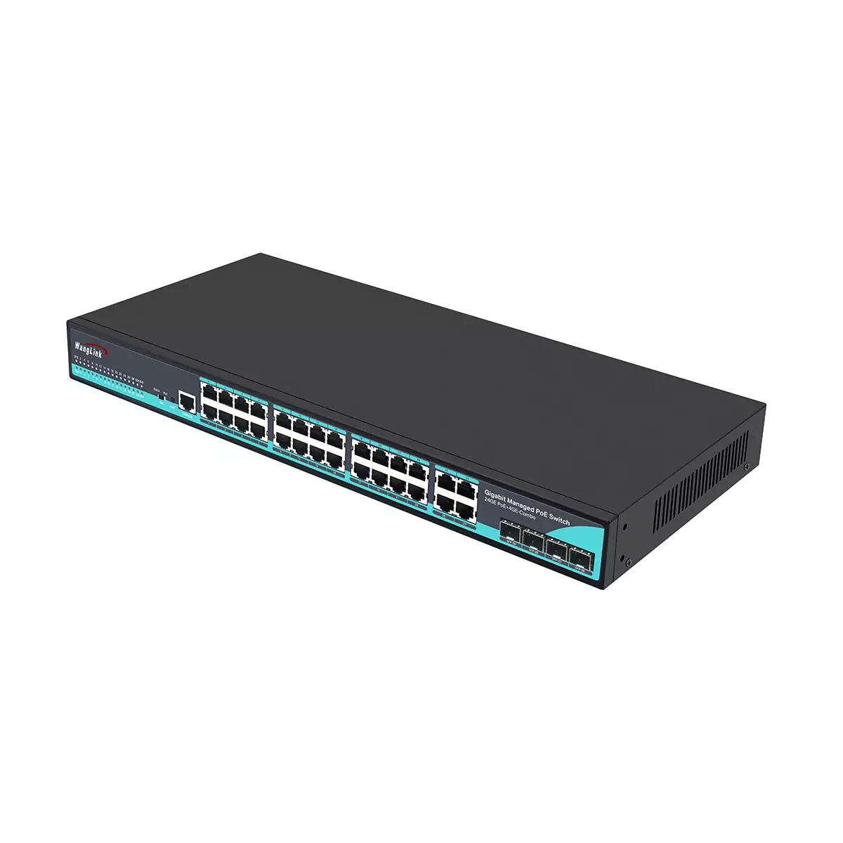 Product gallery: SG2404MP | Gigabit Managed PoE-Switch 24-port mit 4 SFP