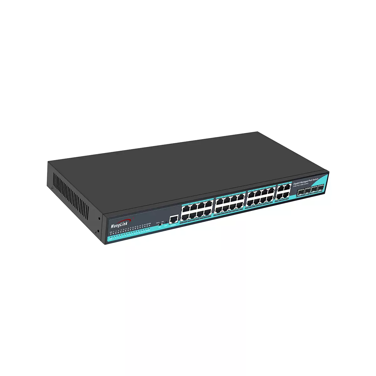 Product gallery: SG2404MP | Gigabit Managed PoE-Switch 24-port mit 4 SFP
