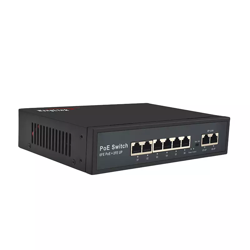 Product gallery: SF62P | Fast Ethernet 6 Port PoE-Switch