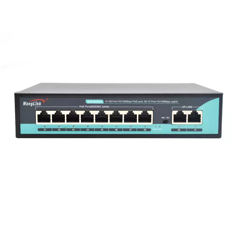 Feature image: SF82P | Fast-Ethernet-PoE Powered Switch 8 Port 2 FE Uplink