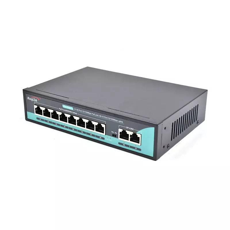 Product gallery: SF82P | Fast-Ethernet-PoE Powered Switch 8 Port 2 FE Uplink
