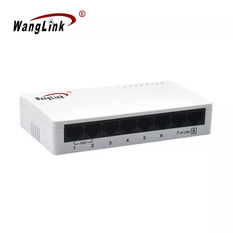 Product gallery: SF08S-V2 | Fast-ethernet-unmanaged 8-port ethernet-switch