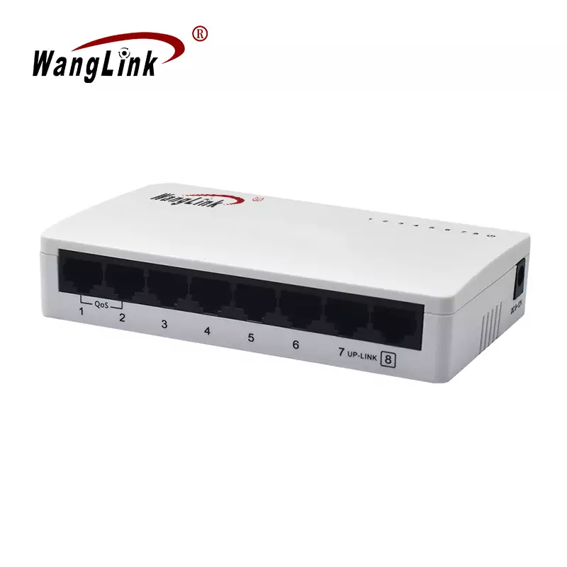 Product gallery: SF08S-V2 | Fast-ethernet-unmanaged 8-port ethernet-switch