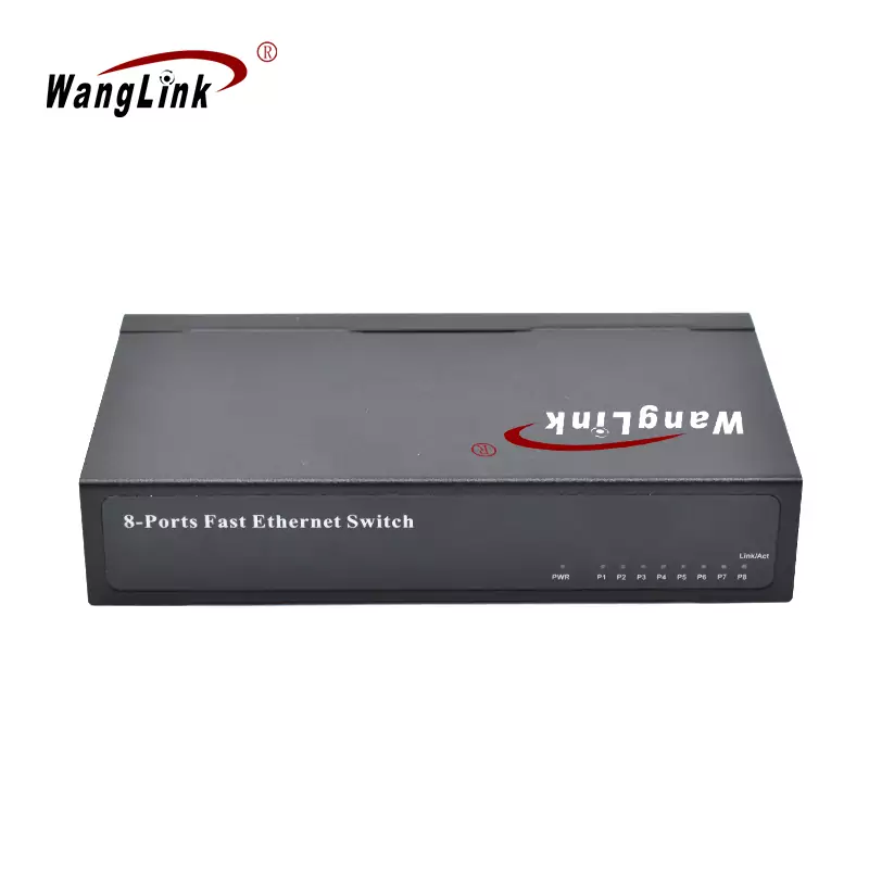 Product gallery: SF08T | Fast ethernet unmanaged ethernet-switch 8 ports