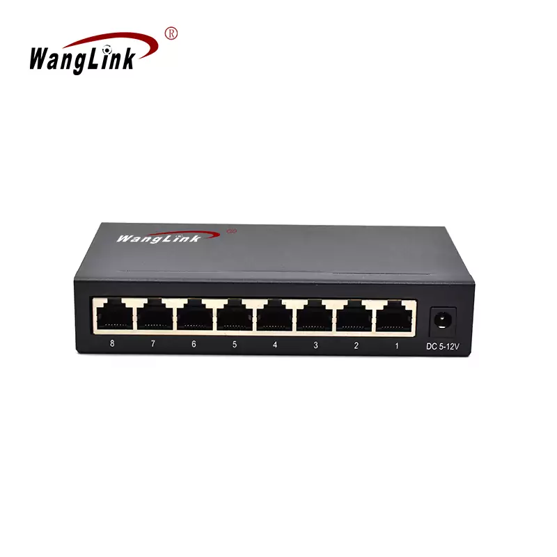 Product gallery: SF08T | Fast ethernet unmanaged ethernet-switch 8 ports