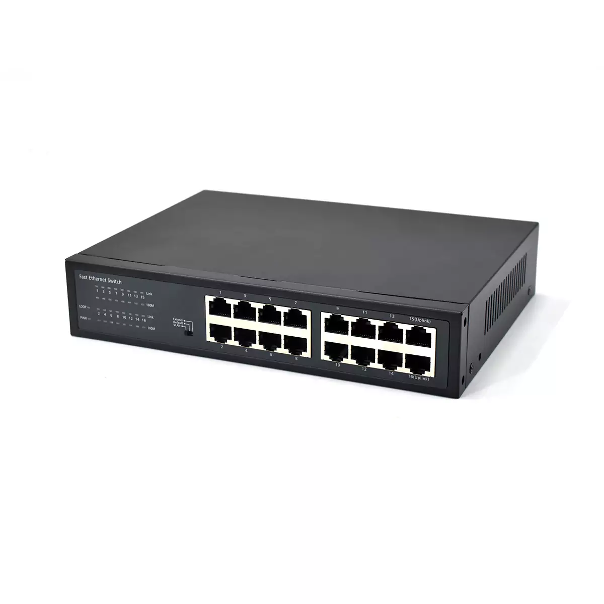 Product gallery: SF16-V2 | Fast-ethernet-Unmanaged 16 port ethernet switch