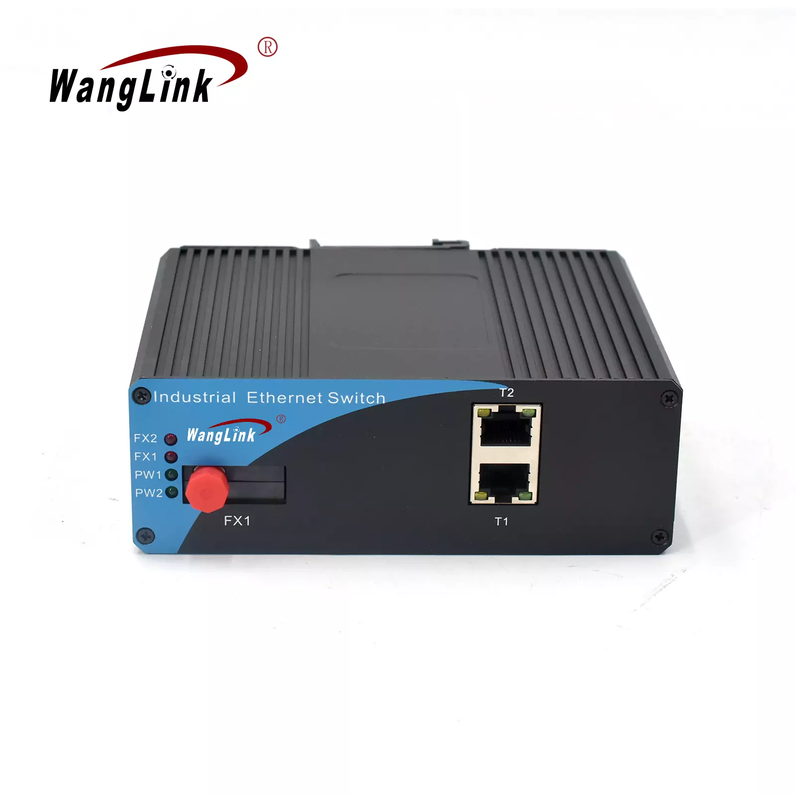 Product gallery: ISG201 | Gigabit ethernet industrial switch, 2 port 1 SFP/LC/SC/FC/ST