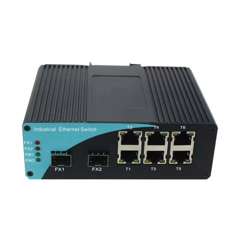 Product gallery: ISG602 | Gigabit-unmanaged 6-Port din-schiene ethernet-switch mit 2 sfp – /fc/sc