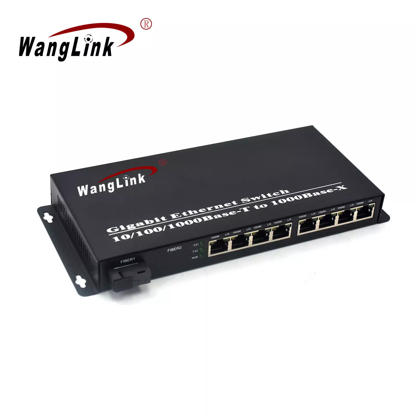 Product gallery: CG801 | Gigabit ethernet Medien Konverter fiber 8-port 1 SFP/SC/LC/FC/ST
