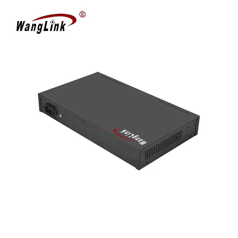 Product gallery: SL1622P | Gigabit unmanaged poe Schalter 16 port 2 uplink 2 sfp – /sc/fc/lc/st