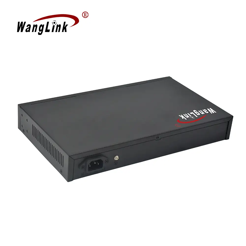 Product gallery: SL1622P | Gigabit unmanaged poe Schalter 16 port 2 uplink 2 sfp – /sc/fc/lc/st