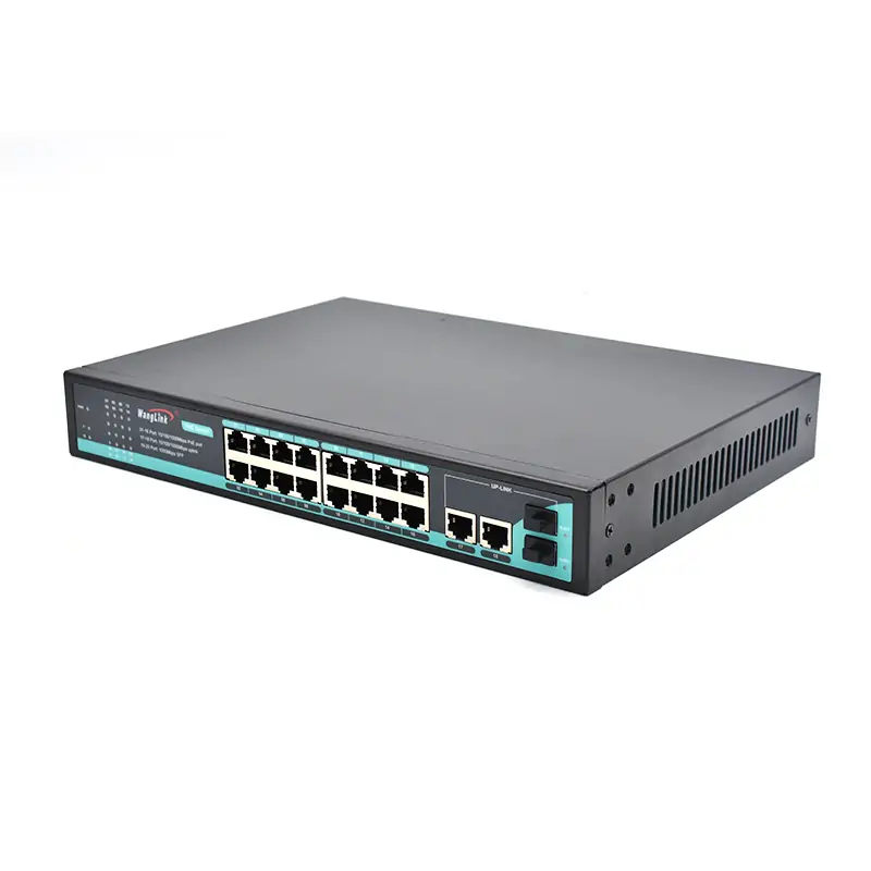 Product gallery: SG1622P | Gigabit unmanaged poe switch 16-port 2 uplink-2 sfp/lc/sc/fc/st