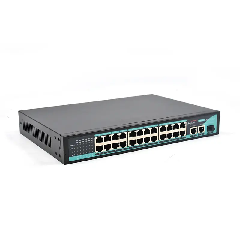 Product gallery: SG2421P | Gigabit unmanaged 24-port-poe-Netzwerk-switch 2 uplink 1 SFP