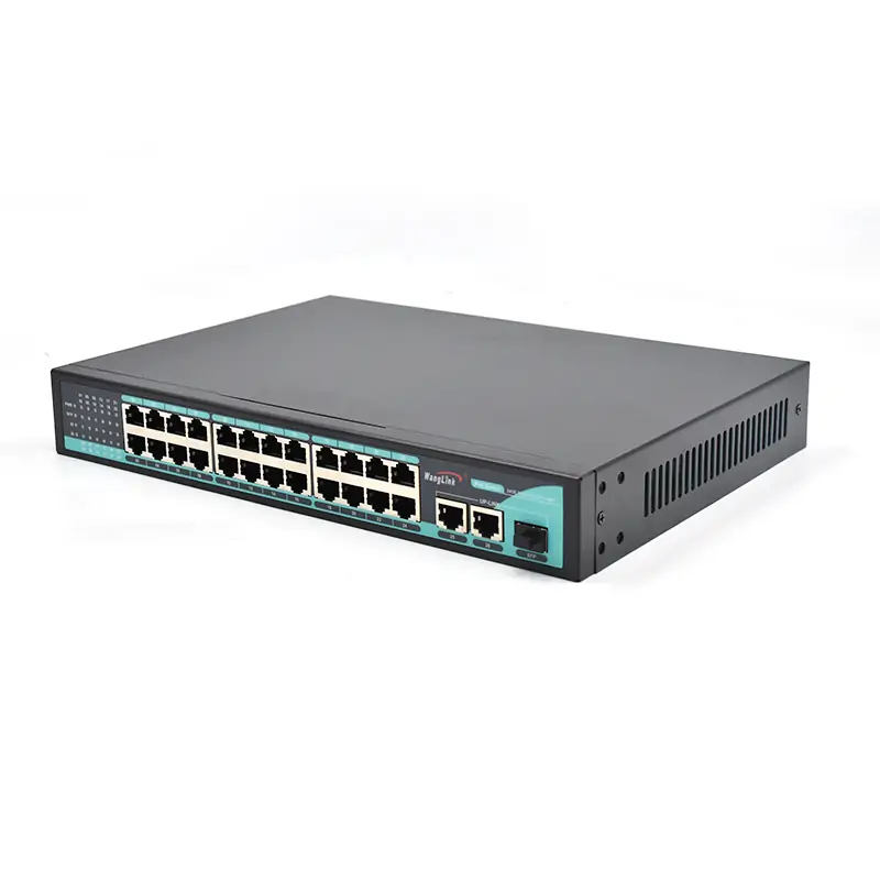 Product gallery: SG2421P | Gigabit unmanaged 24-port-poe-Netzwerk-switch 2 uplink 1 SFP