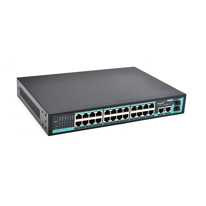 Product gallery: SG2422P | unmanaged 24-port-poe-gigabit-switch 2 uplink 2 sfp