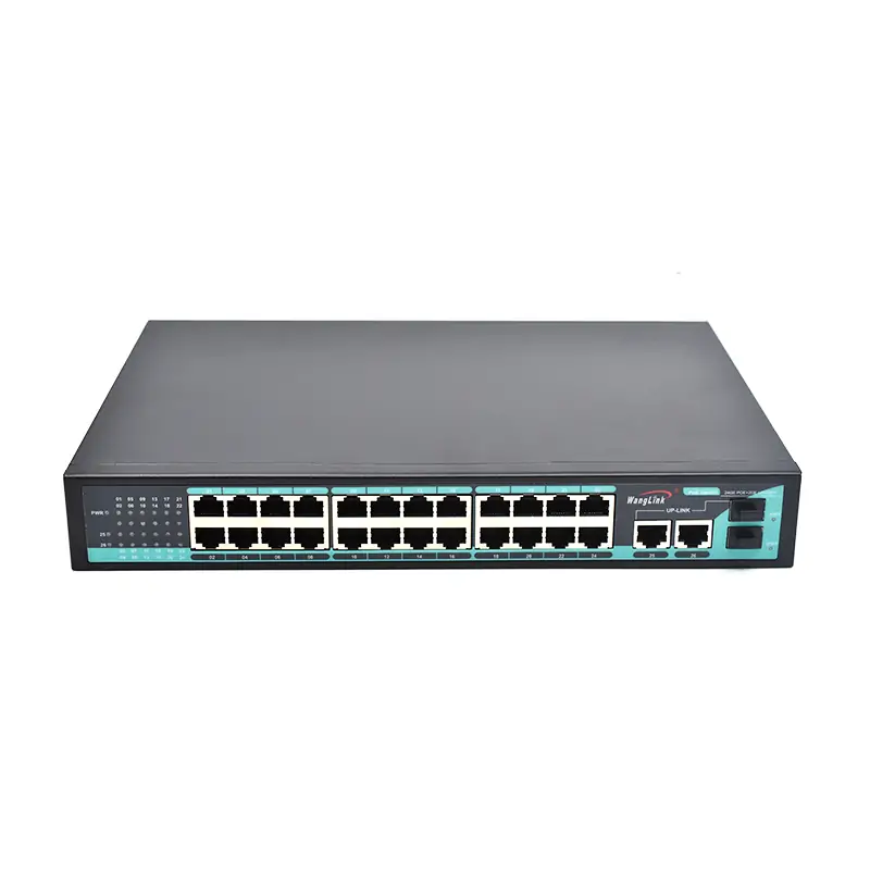 Product gallery: SG2422P | unmanaged 24-port-poe-gigabit-switch 2 uplink 2 sfp