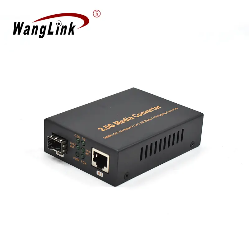 CG101-2.5G | 1 Port RJ45 1 SFP 2.5g media converter