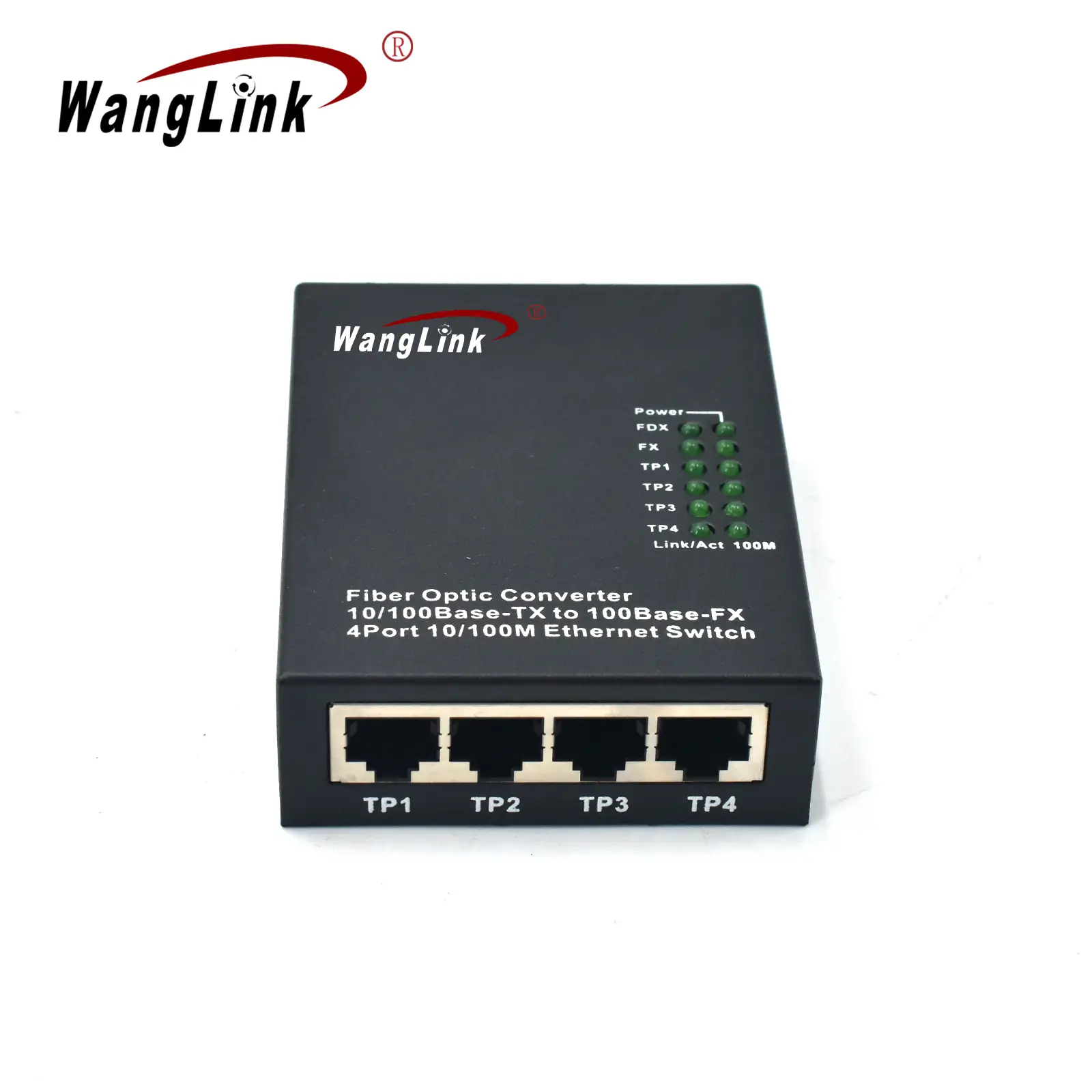 Feature image: CF401-MINI – | 4-Port RJ45 1 SFP/SC/LC/FC/ST ethernet fiber media-Konverter