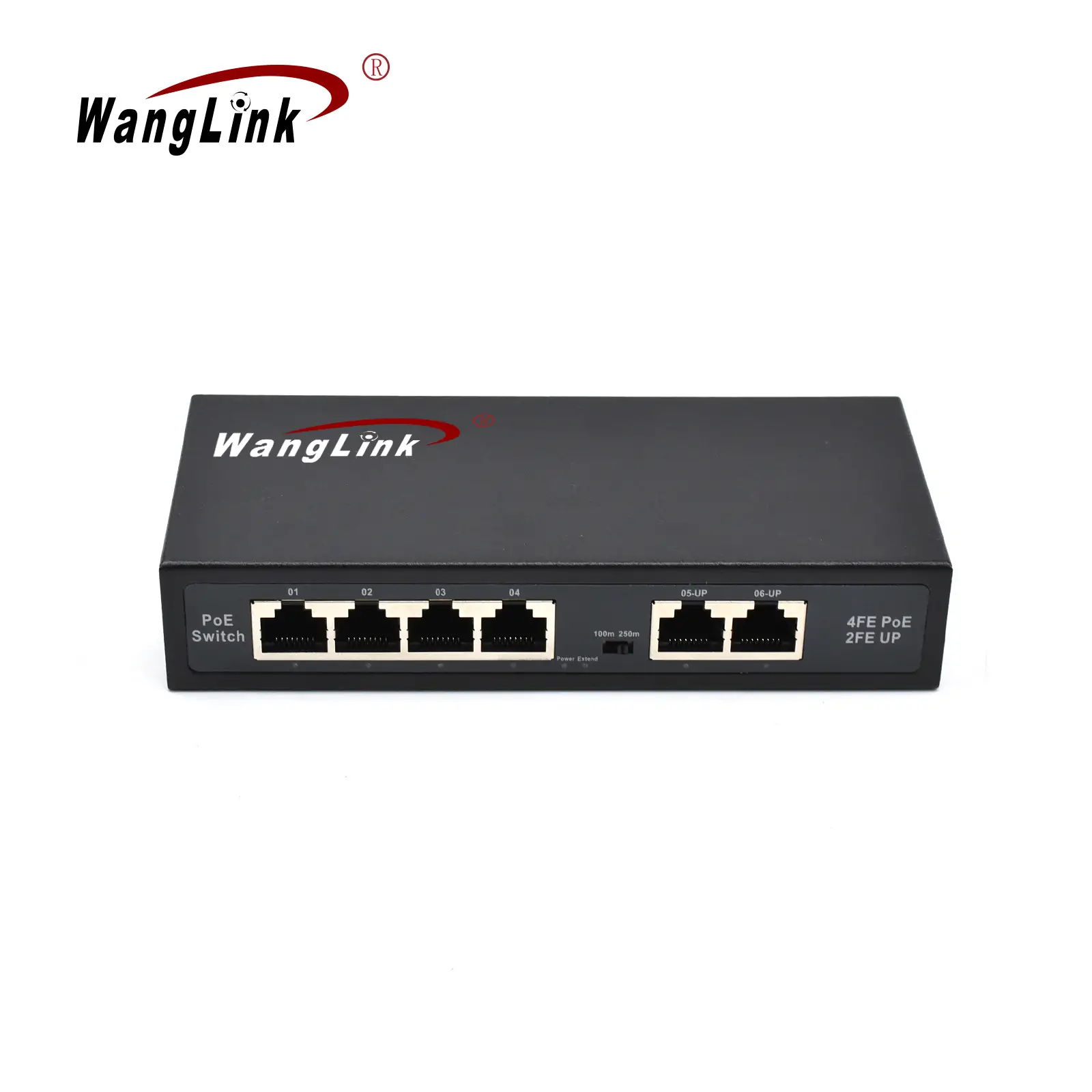 Product gallery: SF42P-E | Unmanaged Fast ethernet 4 poe Schalter mit 2 uplink-port
