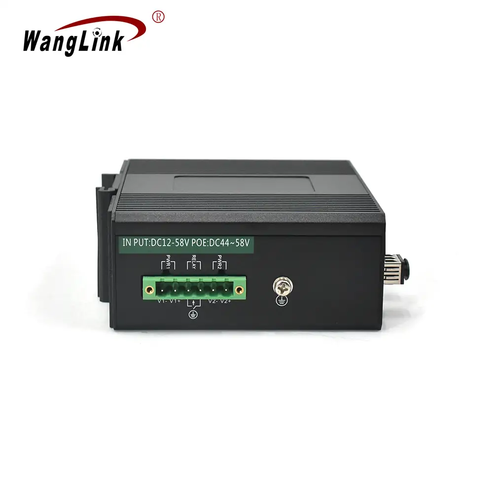 Product gallery: ISL401P | Fast ethernet 4-port unmanaged poe switch 1 SFP