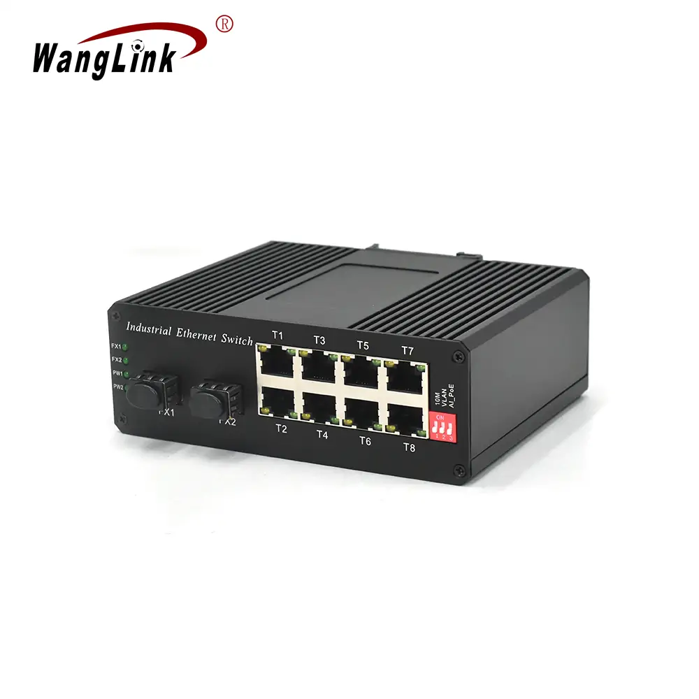 Product gallery: ISL802P | Industriellen Fast ethernet din-rail switch poe 8 Port mit Gigabit 2 SFP
