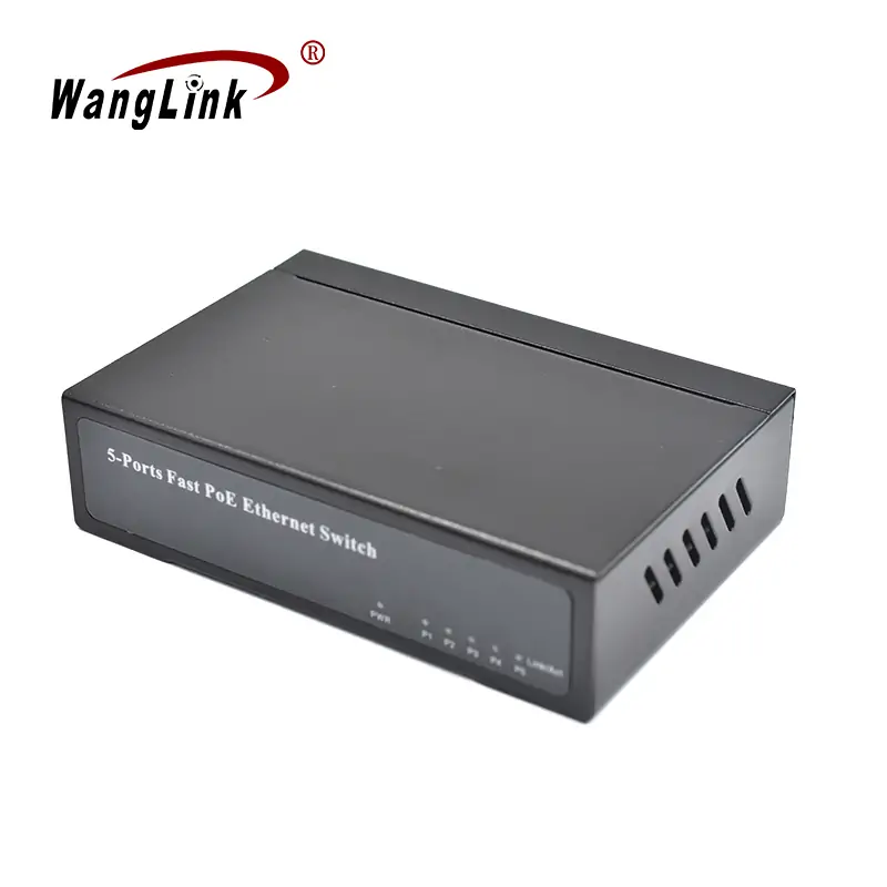 Product gallery: SF05P-E | Unmanaged Fast ethernet 5-port-poe-switch
