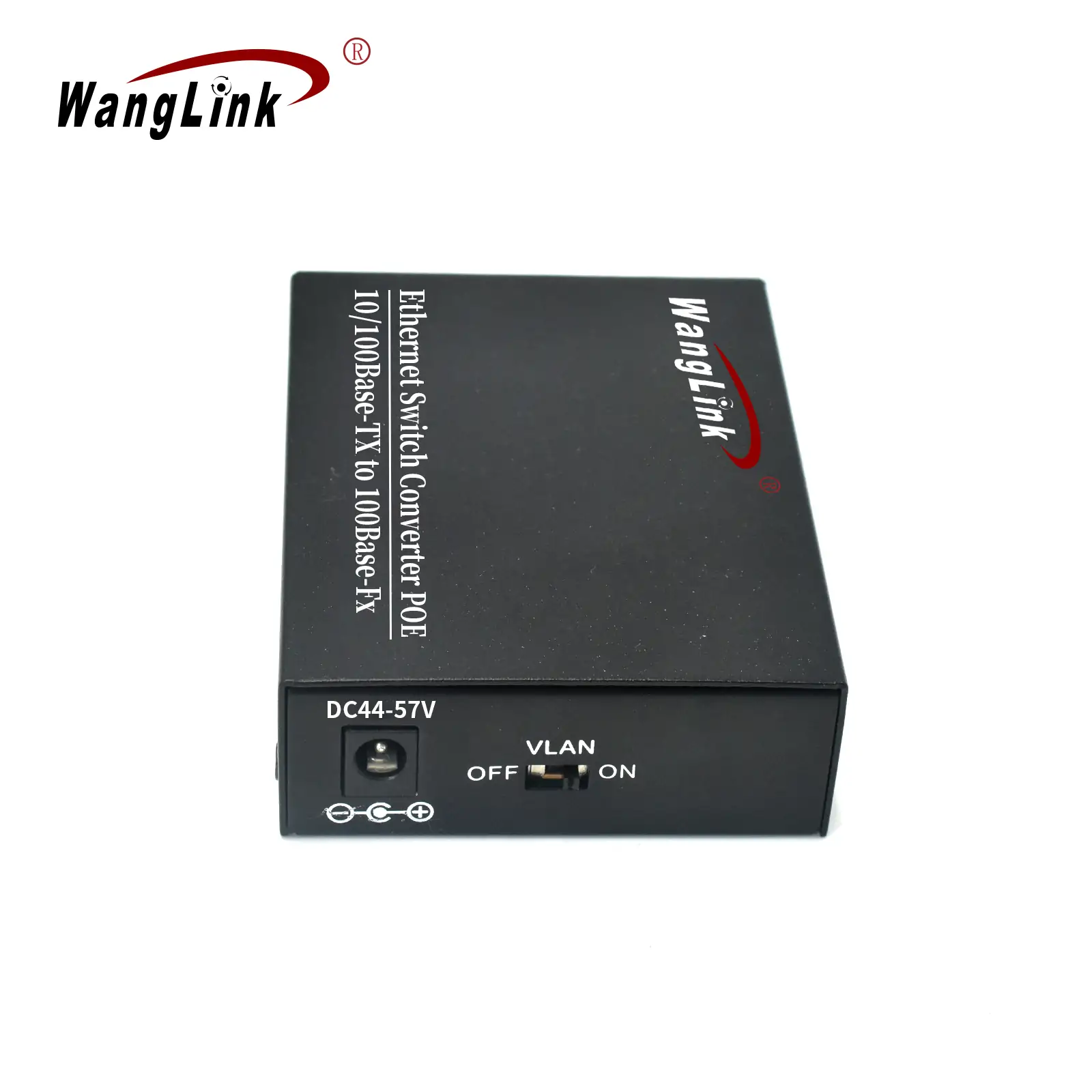 Product gallery: CF201P | 10/100m 2 RJ45 1 LWL-port poe fiber media-Konverter