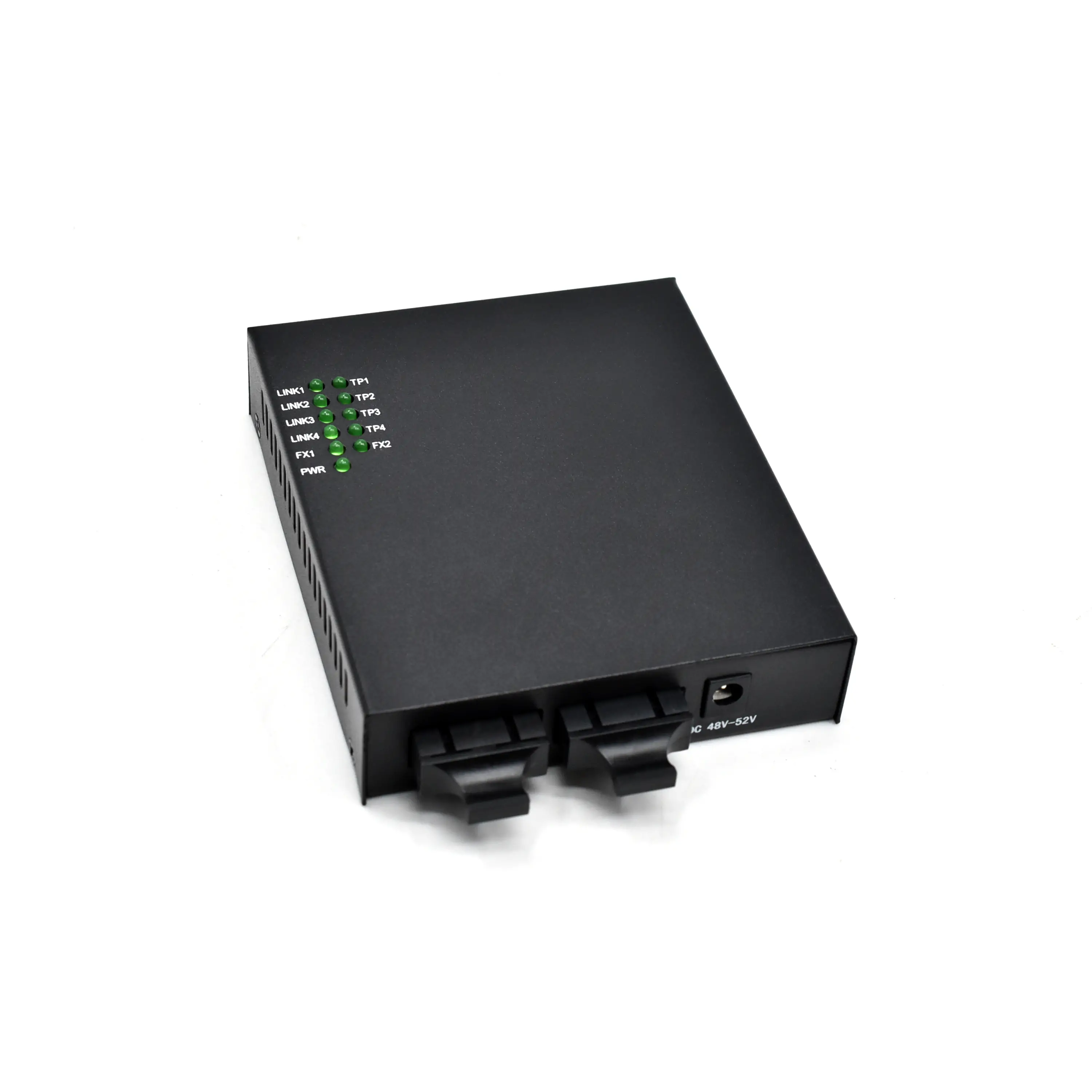 Product gallery: CF402P | 10/100mbps fiber media-Konverter mit poe 4 RJ45 2 Fiber Port