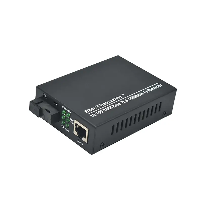 CG101P | Gigabit media converter poe 1 RJ45 1 Fiber port