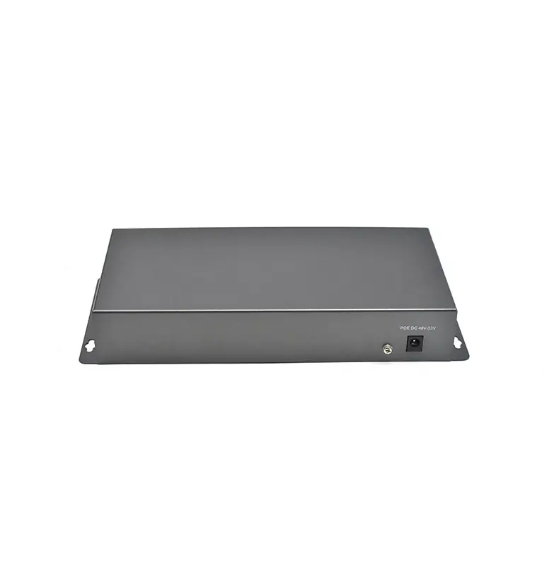 Product gallery: CG801P | Gigabit-Glasfaser-poe media converter 8 RJ45 1 SC Fiber port
