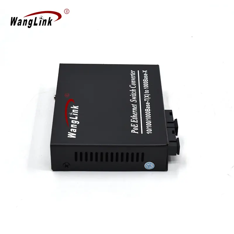 Product gallery: CG202P | Gigabit media converter mit poe-Ausgang in 2 RJ45 2 SC Fiber port