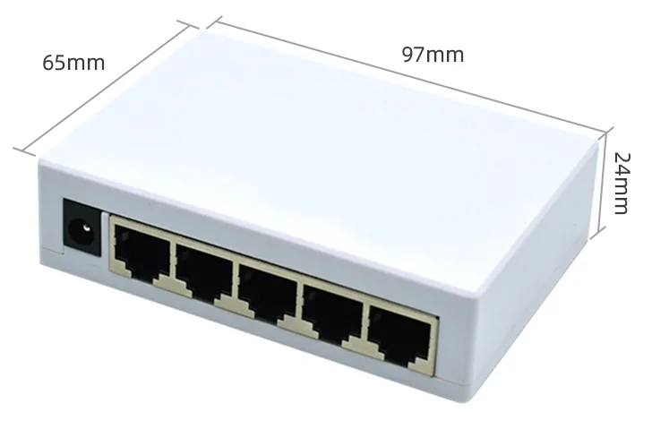 Product size: SG05S | Unmanaged fünf-port-gigabit-ethernet-switch