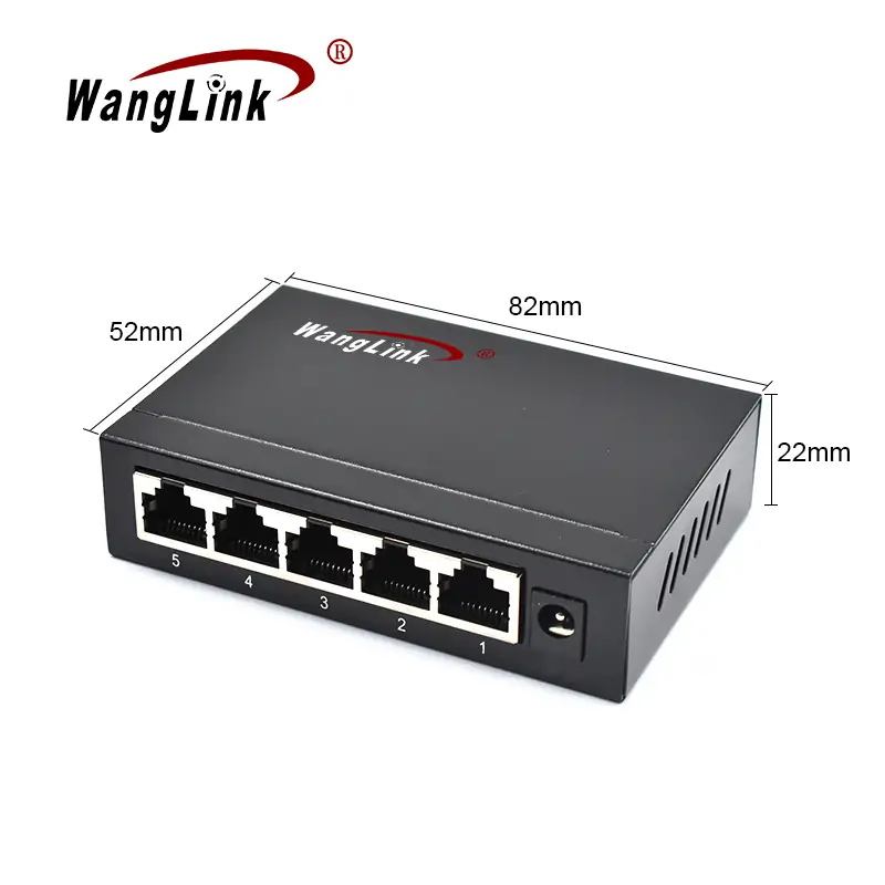Product size: SG05T | Gigabit unmanaged fünf-port-ethernet-switch