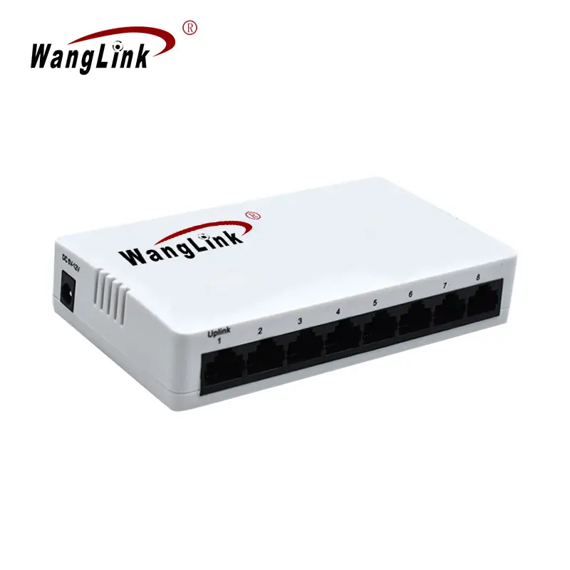 Product gallery: SG08S | Unmanaged 8-port ethernet switch gigabit